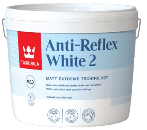 ANTI-REFLEX WHITE - antireflexná farba na premietanie matná biela matná 3 L