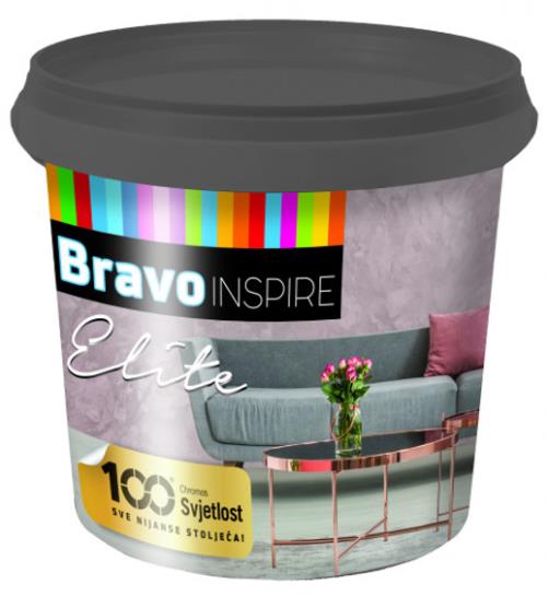 CHROMOS BRAVO INSPIRE ELITE - Dekoračná farba so zamatovým efektom EL35 1 L