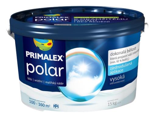 PRIMALEX POLAR - Snehobiela interiérová farba 7,5 kg snehobiela