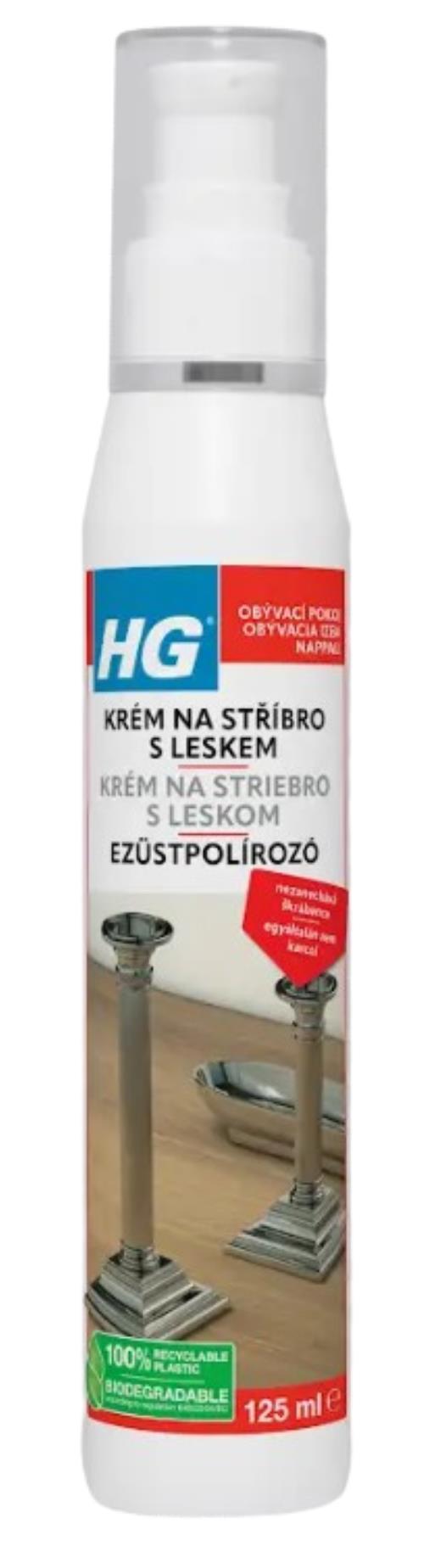 HG 491 - Krém s leskom na striebro 125 ml 491